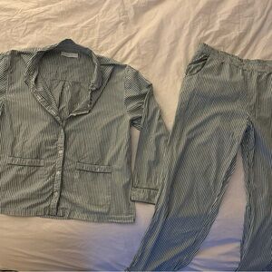 LAKE Striped Women's Pajama Set